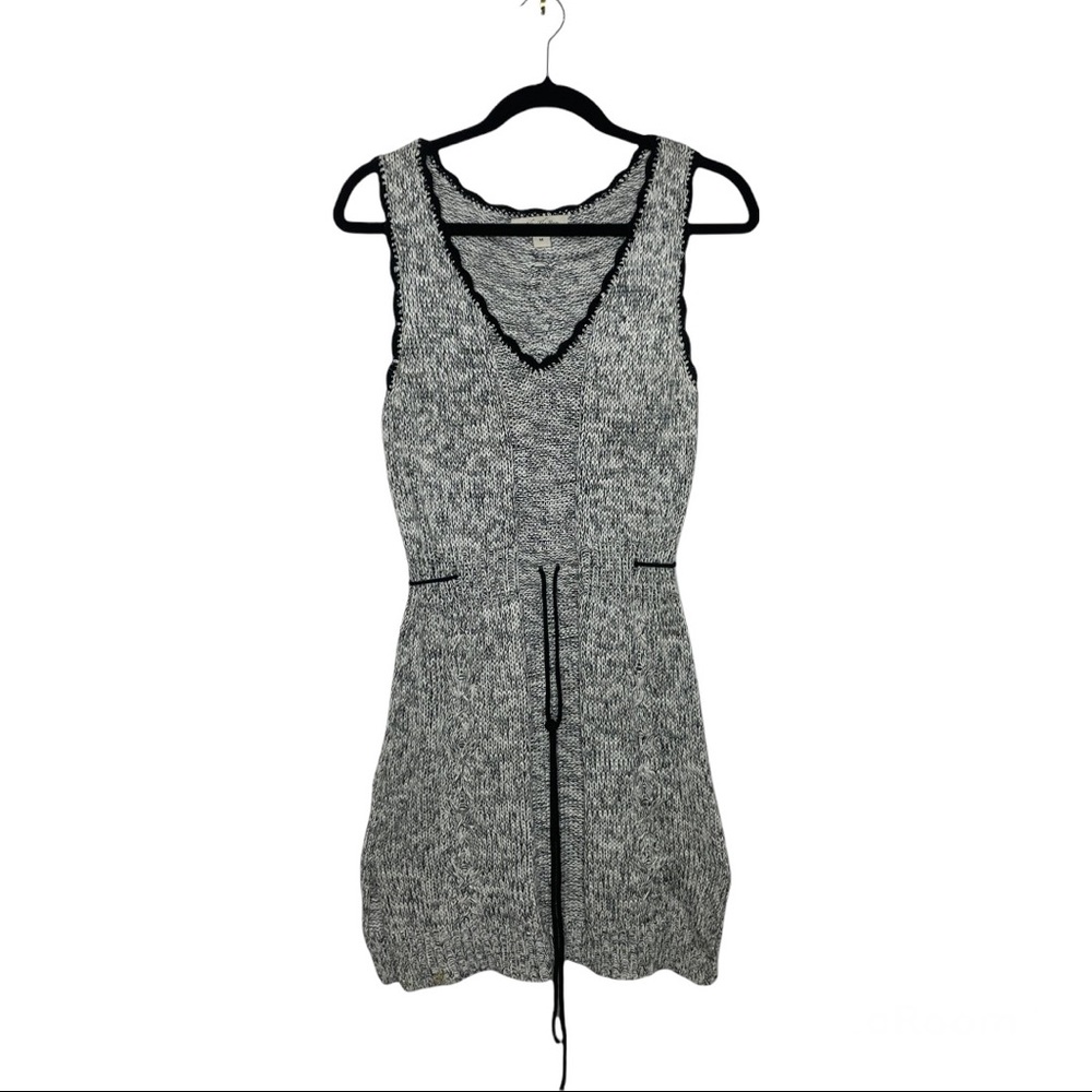 Black/White Size M After The Rain Knit Dress
